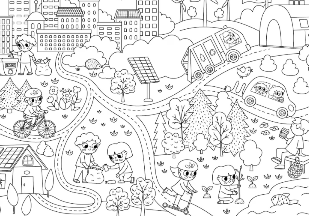 Dibujo para colorear 7